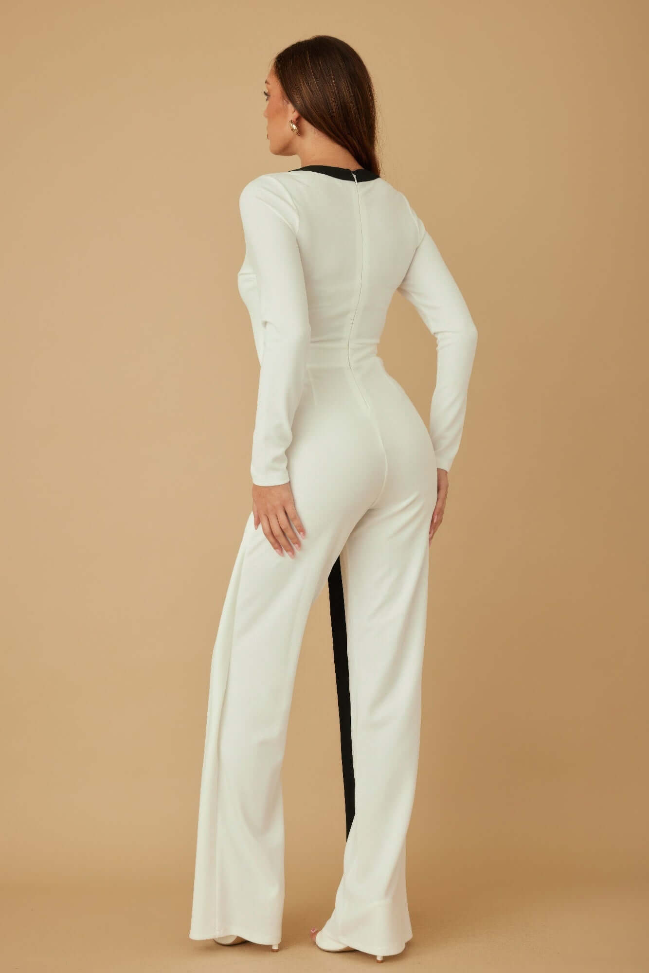 Mirror Stone Long Layer Jumpsuit
