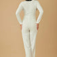 Mirror Stone Long Layer Jumpsuit