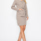 Button Up Jacket & Pencil Skirt Set