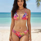 Vibrant Tropical Print 3-piece Bikini & Mesh | Beach Set